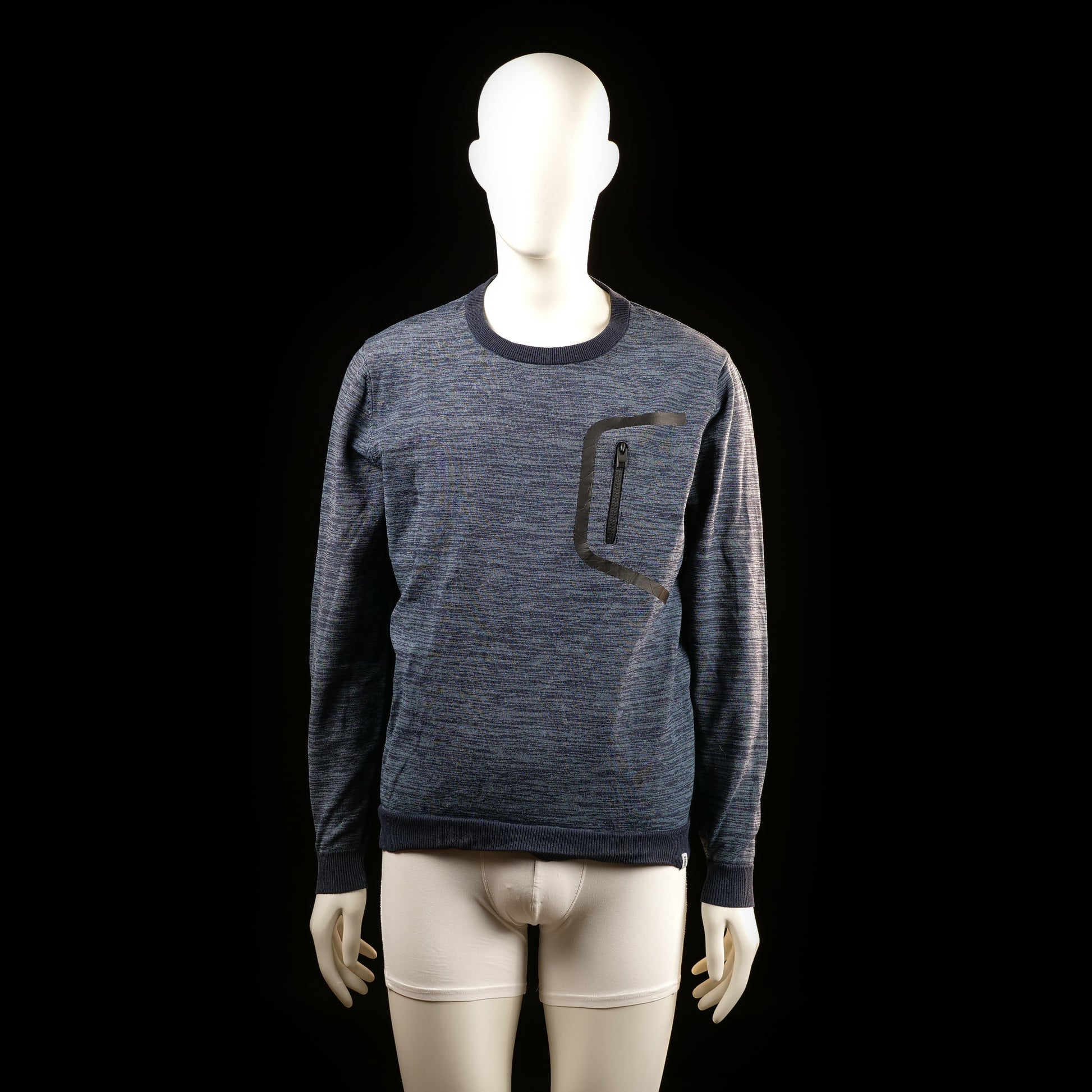 Jack & Jones - sweatshirt - Denim Blue - (Storlek: L)