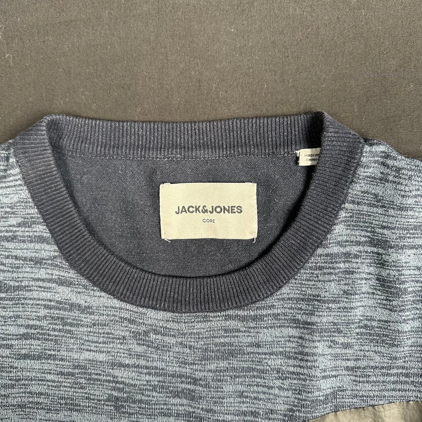 Jack & Jones - sweatshirt - Denim Blue - (Storlek: L)