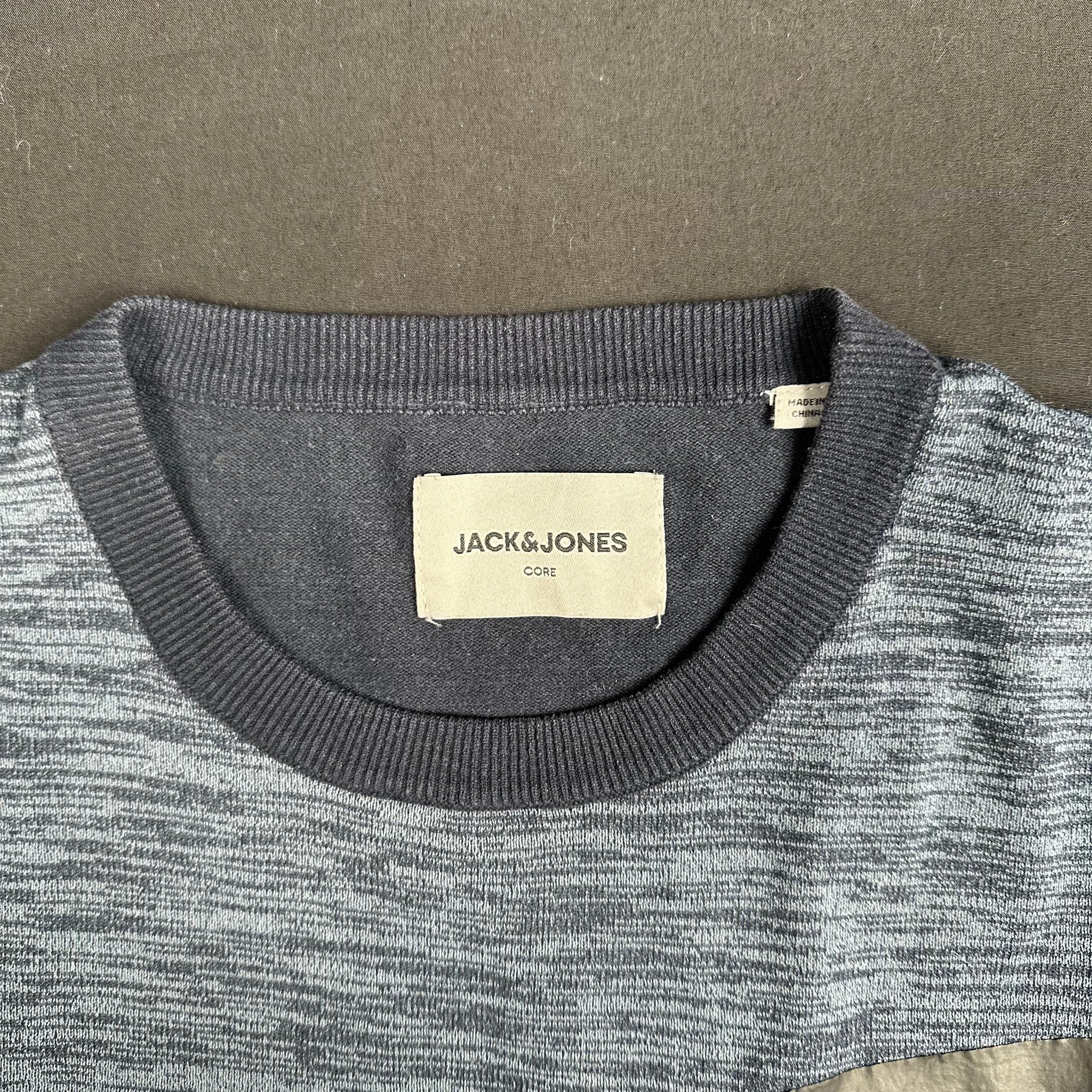 Jack & Jones - sweatshirt - Denim Blue - (Storlek: L)