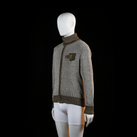 Rough Choice - fleece jacket - Gray, Brown - (Storlek: M)