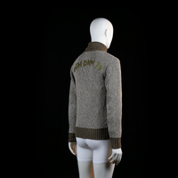 Rough Choice - fleece jacket - Gray, Brown - (Storlek: M)