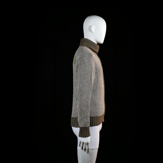 Rough Choice - fleece jacket - Gray, Brown - (Storlek: M)