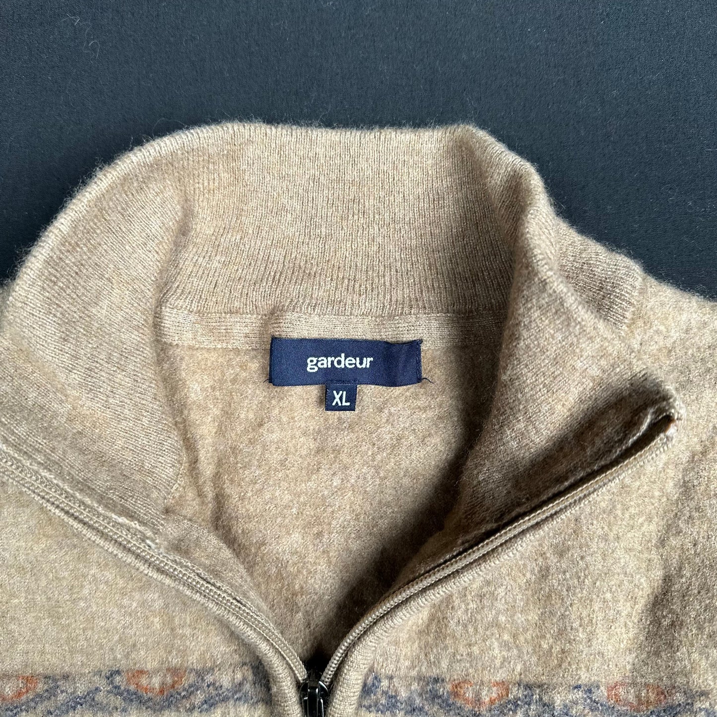 Gardeur - sweater - Beige - (Storlek: XL)