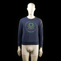 United Colors Of Benetton - sweatshirt - Navy - (Storlek: 3XL)