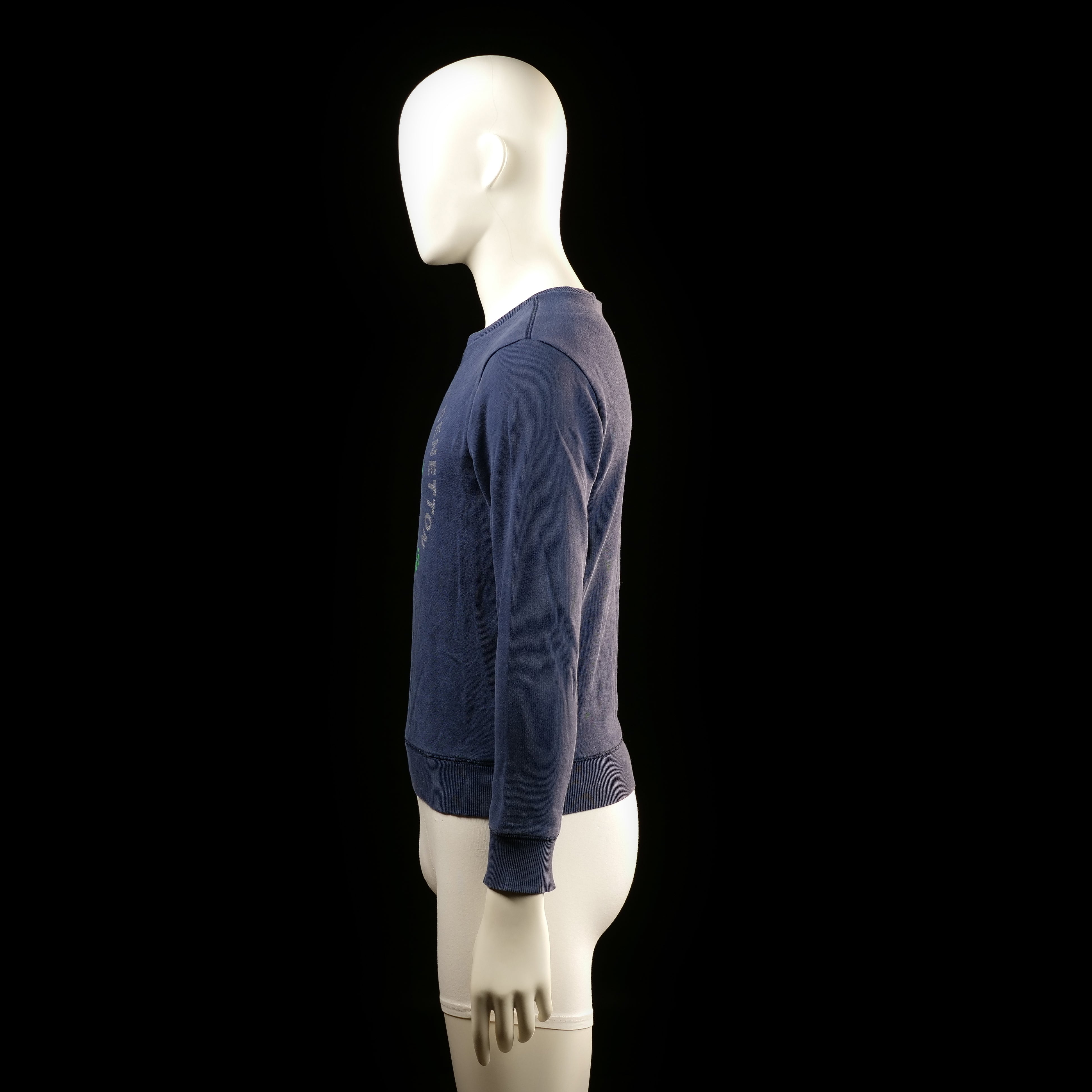 United Colors Of Benetton - sweatshirt - Navy - (Storlek: 3XL)