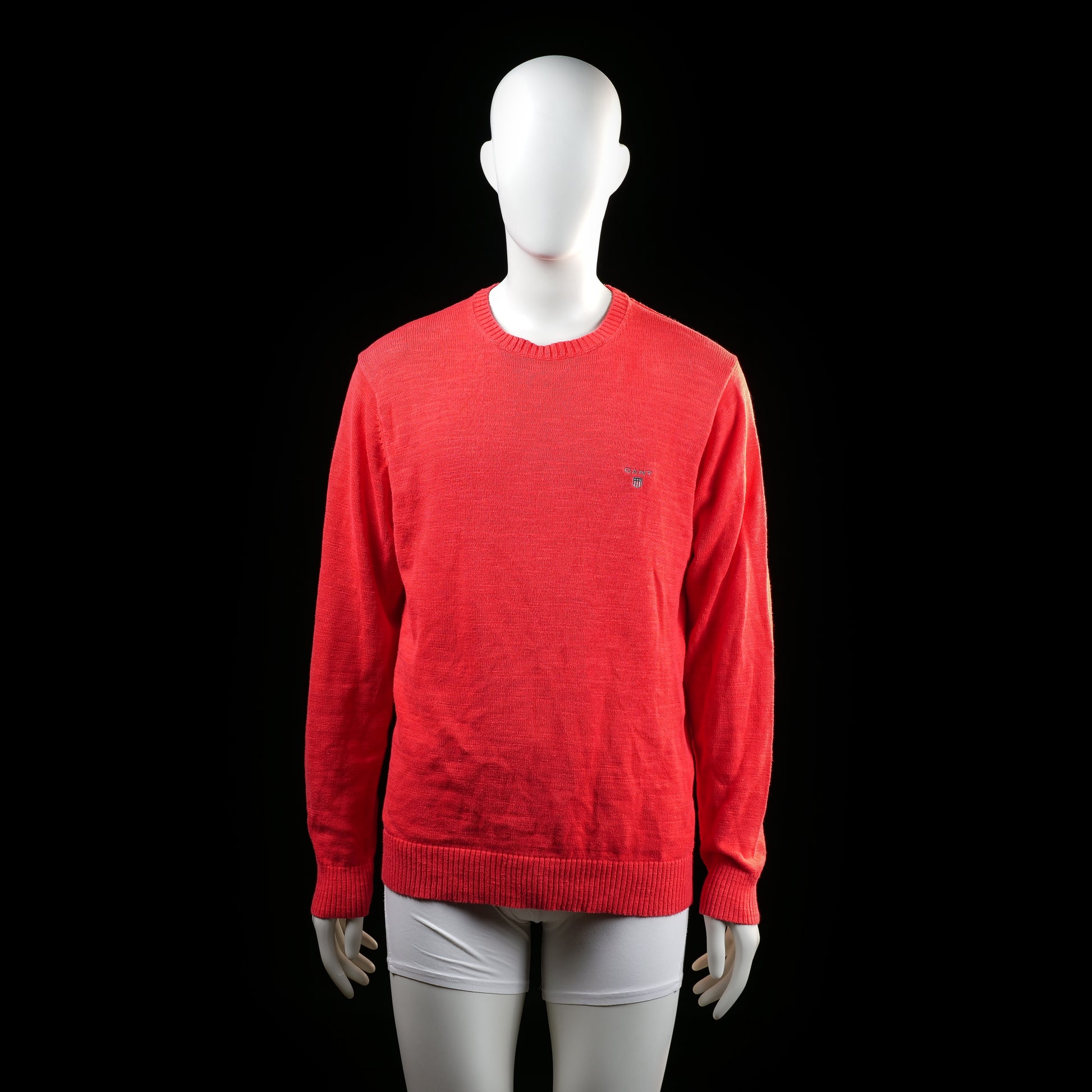 Gant - sweater - Red - (Storlek: M)