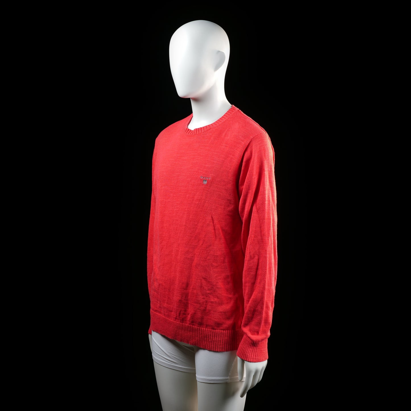 Gant - sweater - Red - (Storlek: M)