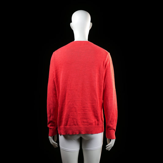 Gant - sweater - Red - (Storlek: M)