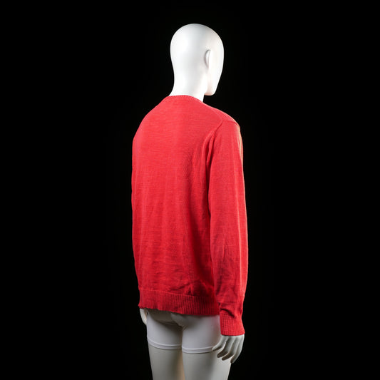 Gant - sweater - Red - (Storlek: M)