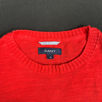 Gant - sweater - Red - (Storlek: M)