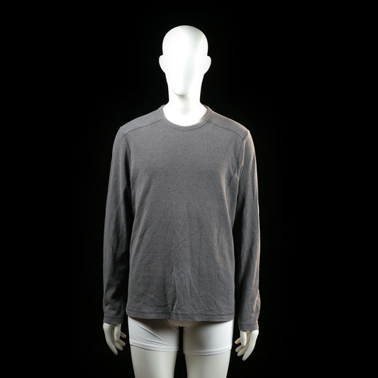 H&M - long-sleeve top - Gray - (Storlek: L)