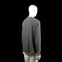 H&M - long-sleeve top - Gray - (Storlek: L)