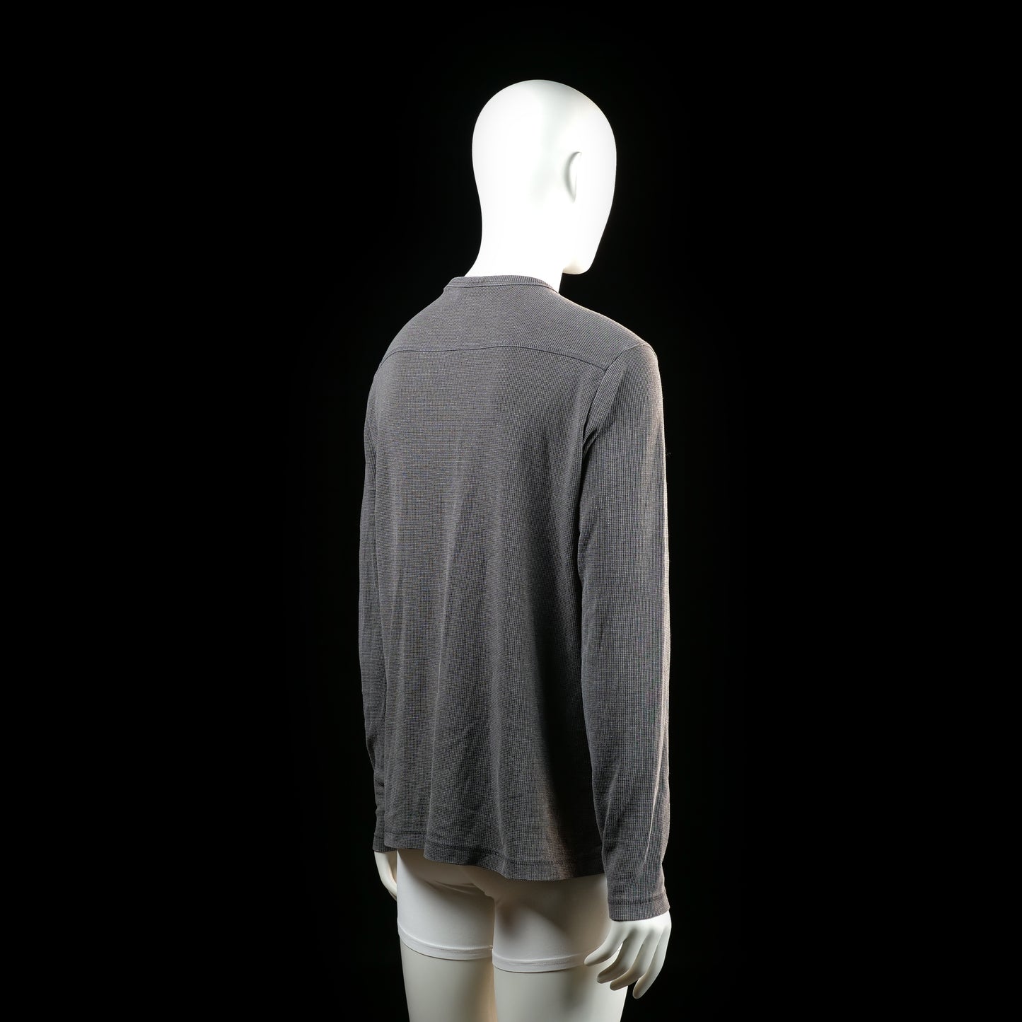 H&M - long-sleeve top - Gray - (Storlek: L)