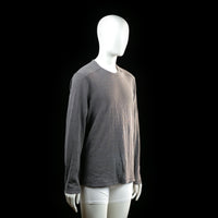 H&M - long-sleeve top - Gray - (Storlek: L)
