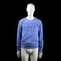 Supply & Co. - sweatshirt - Indigo - (Storlek: M)