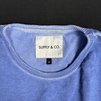 Supply & Co. - sweatshirt - Indigo - (Storlek: M)
