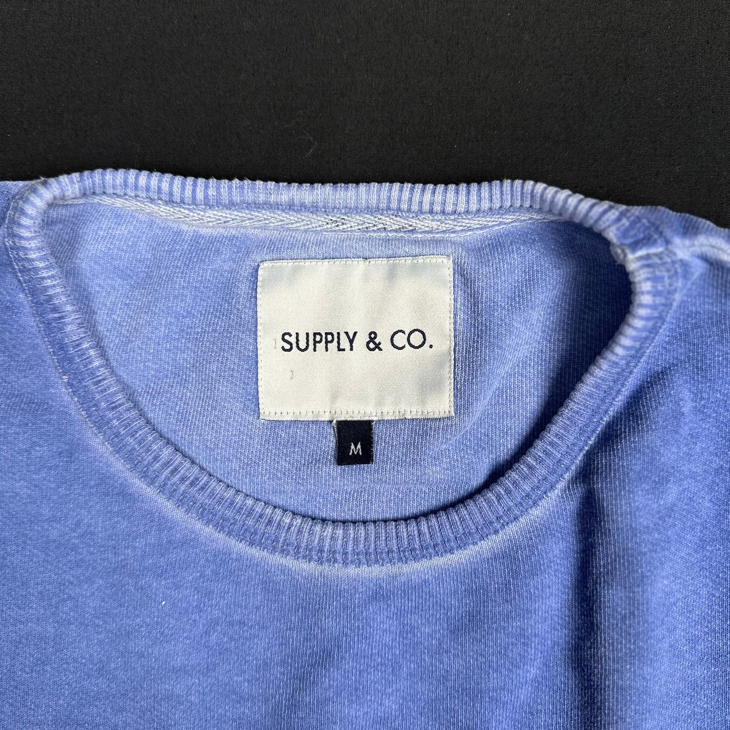 Supply & Co. - sweatshirt - Indigo - (Storlek: M)