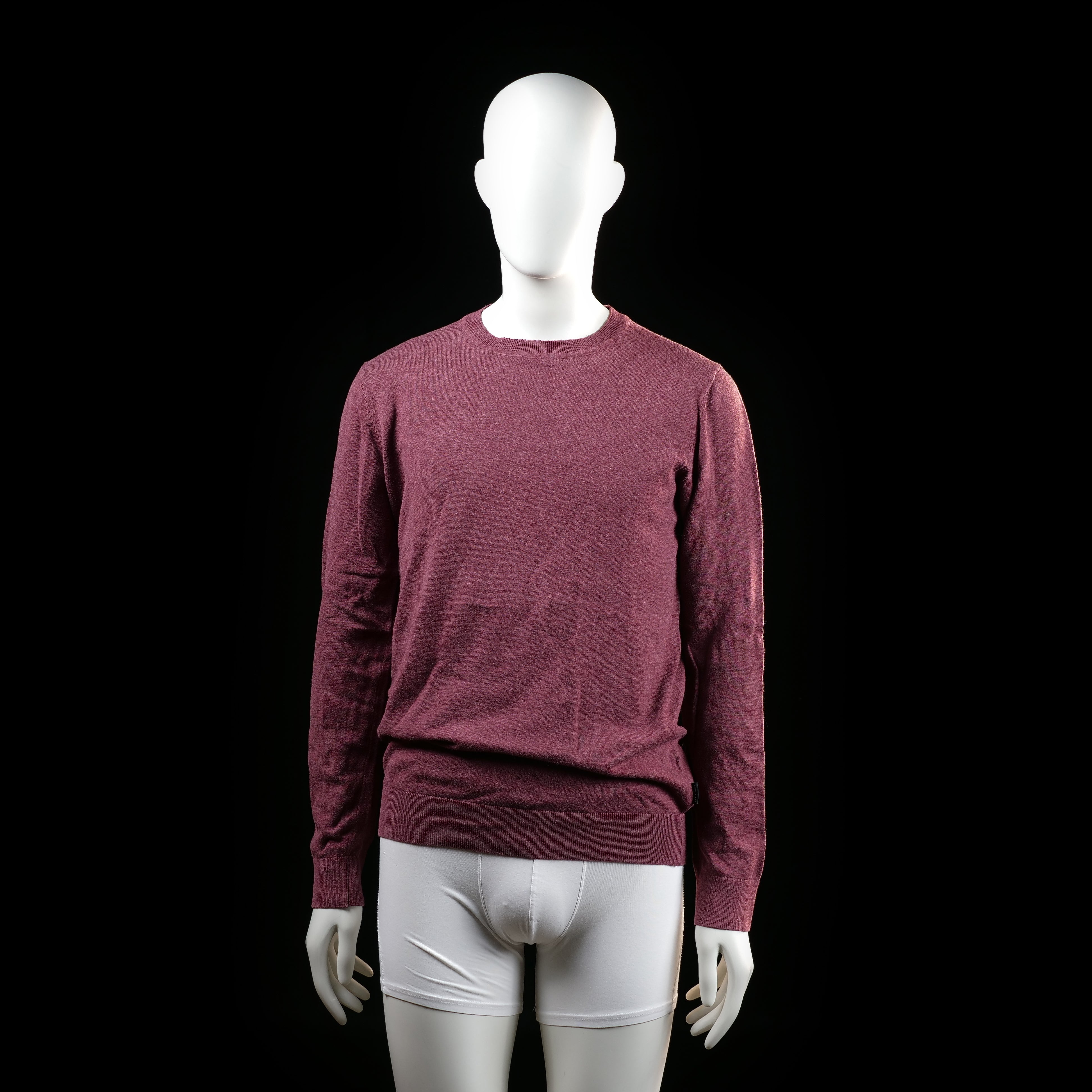 Saint Steve - sweater - Burgundy - (Storlek: L)