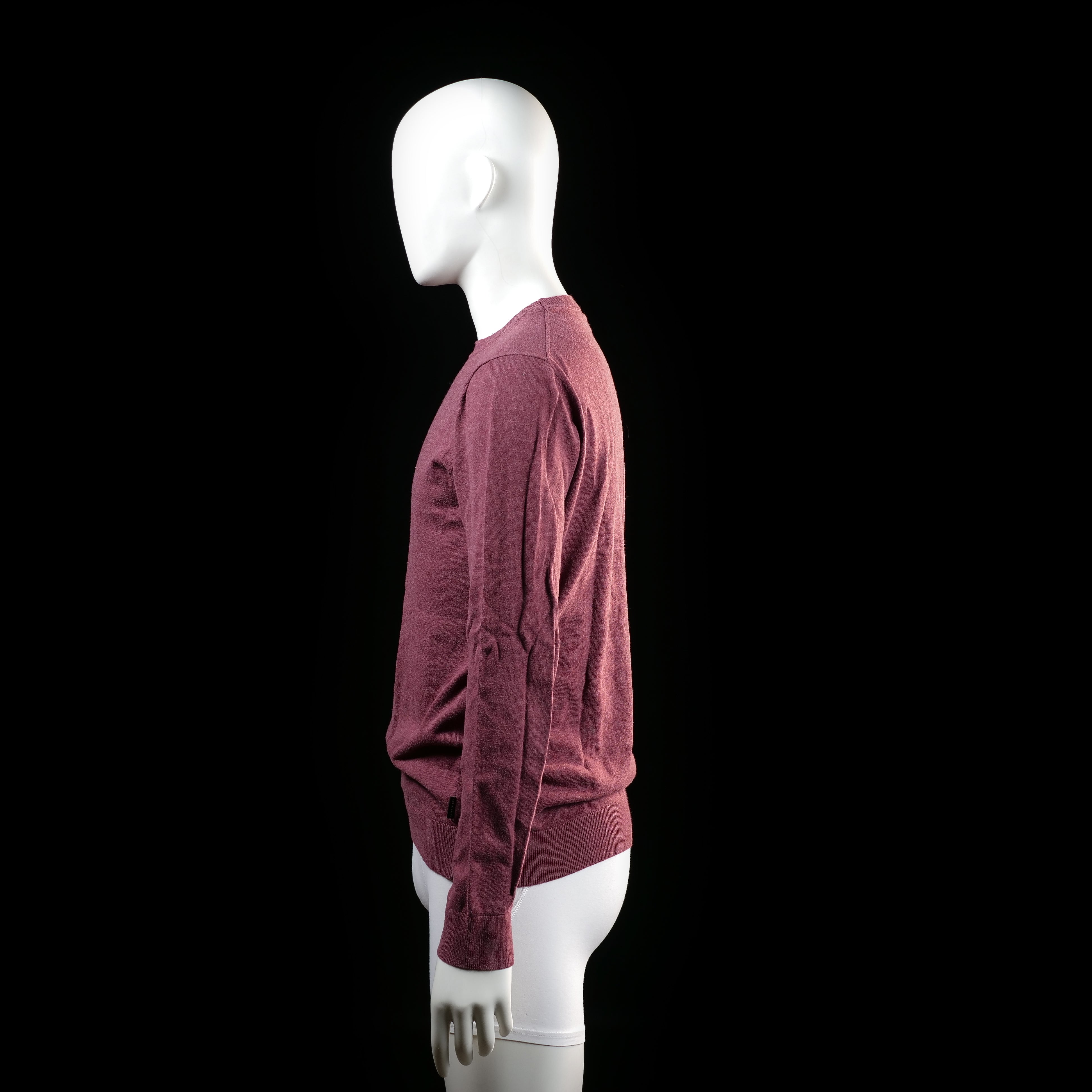 Saint Steve - sweater - Burgundy - (Storlek: L)