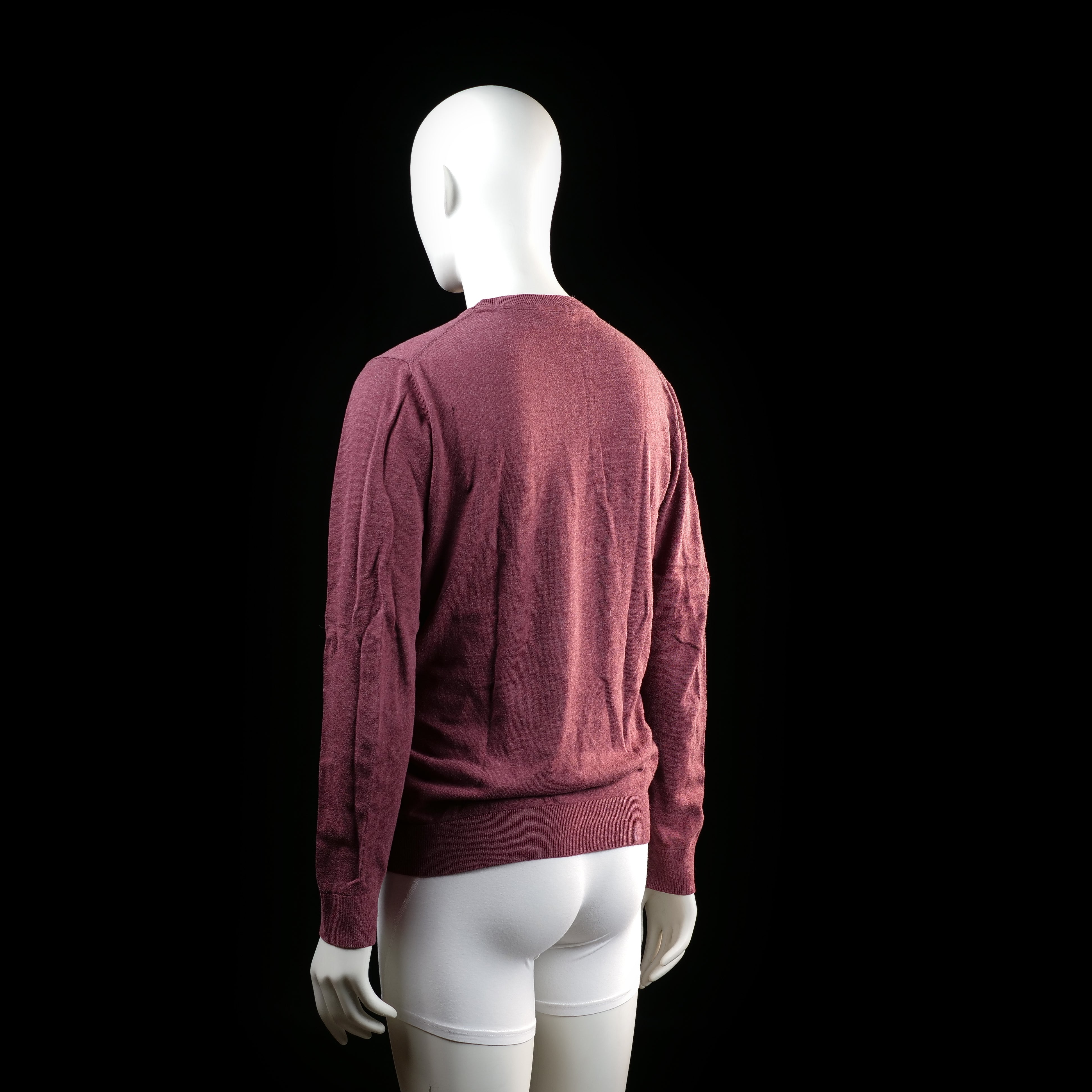 Saint Steve - sweater - Burgundy - (Storlek: L)