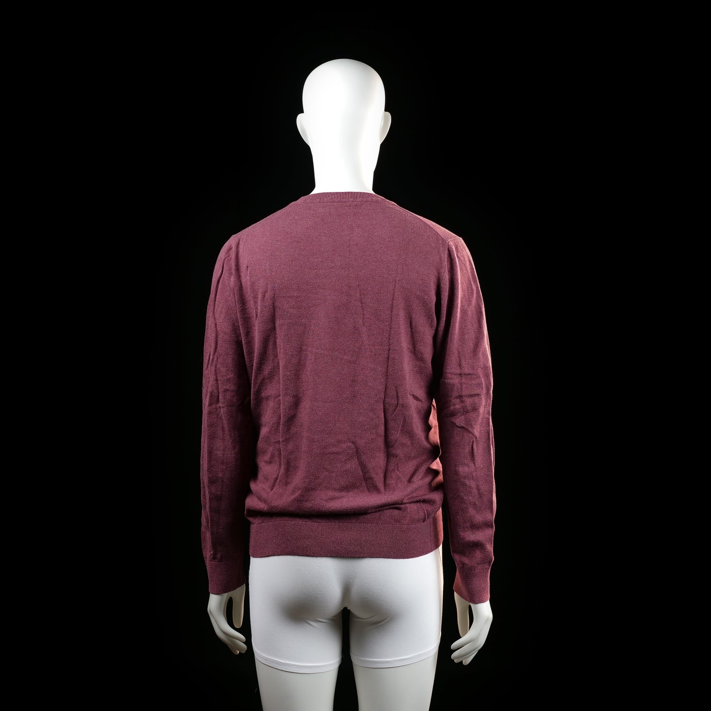 Saint Steve - sweater - Burgundy - (Storlek: L)