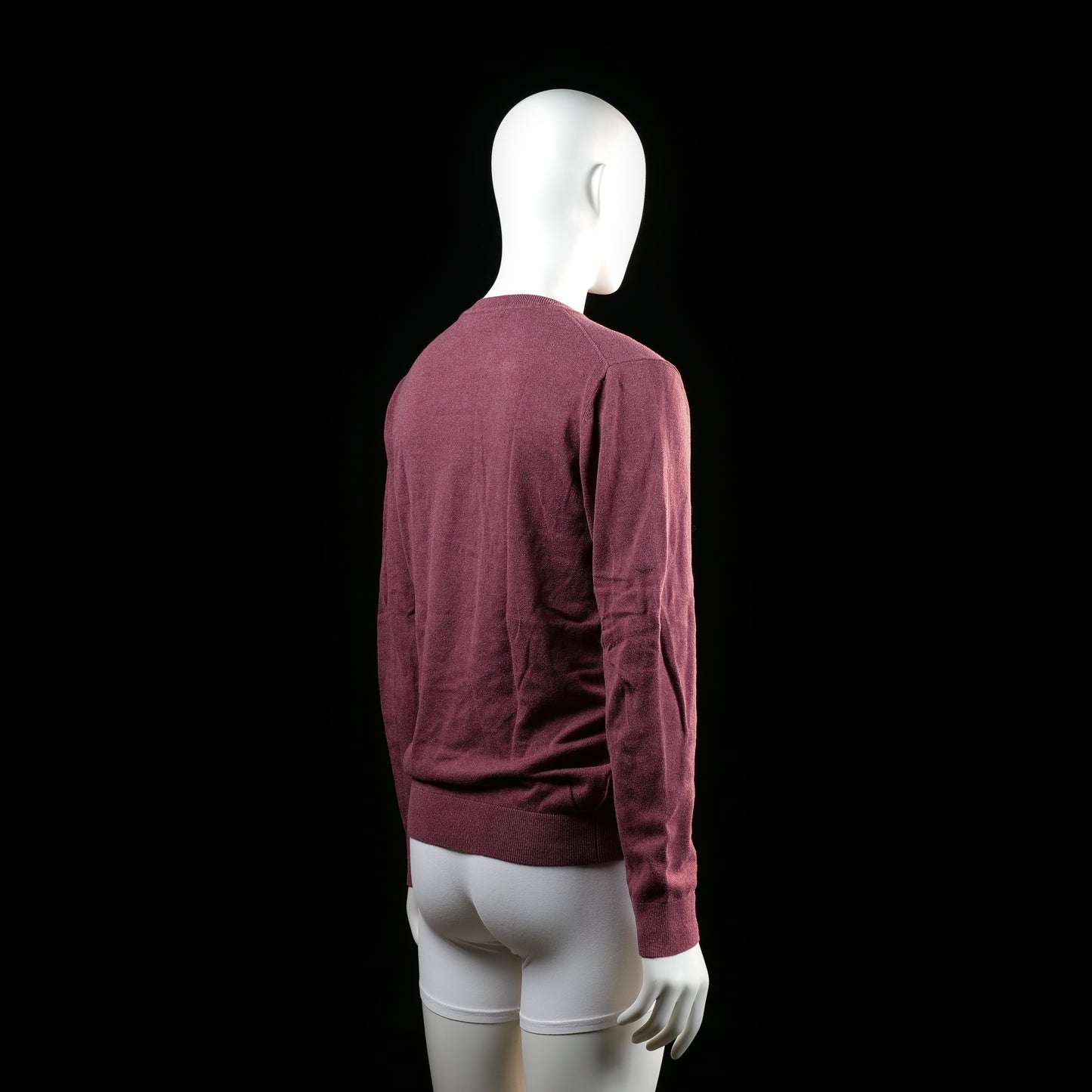 Saint Steve - sweater - Burgundy - (Storlek: L)