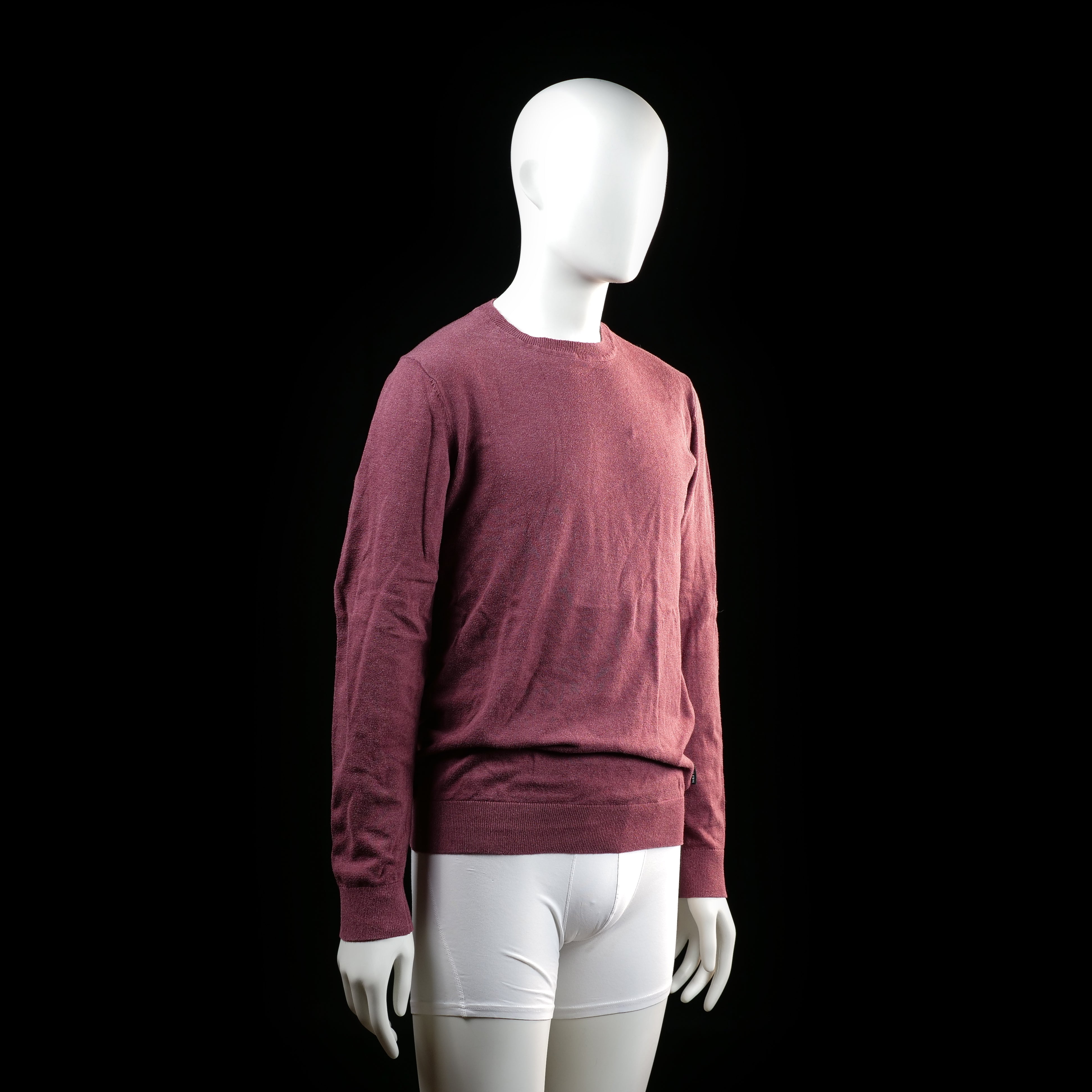 Saint Steve - sweater - Burgundy - (Storlek: L)