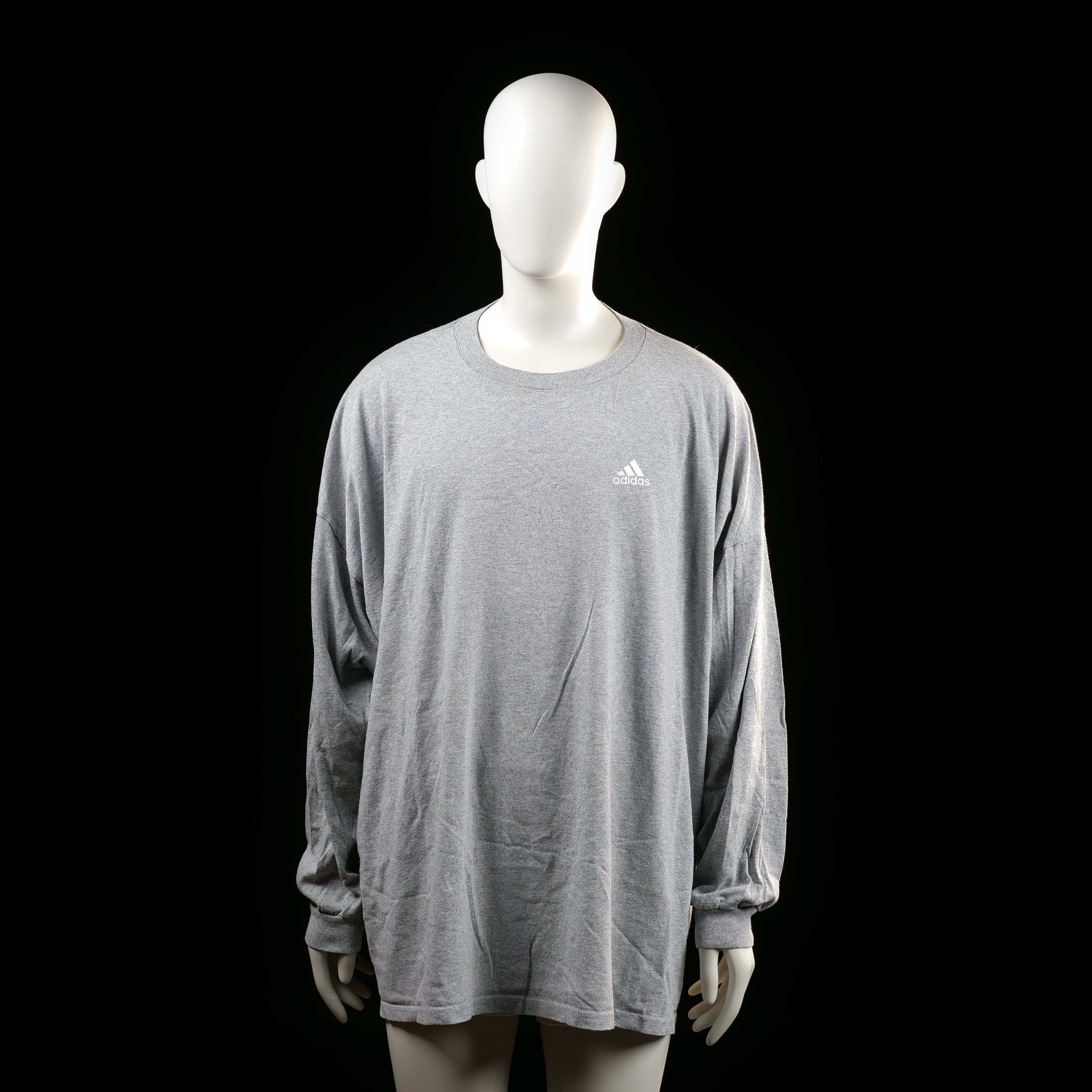 Adidas - long-sleeve top - Gray - (Storlek: 3XL)