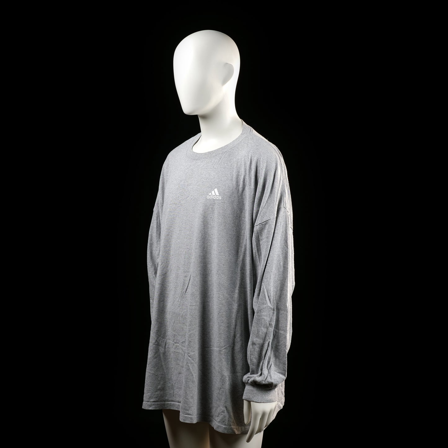 Adidas - long-sleeve top - Gray - (Storlek: 3XL)