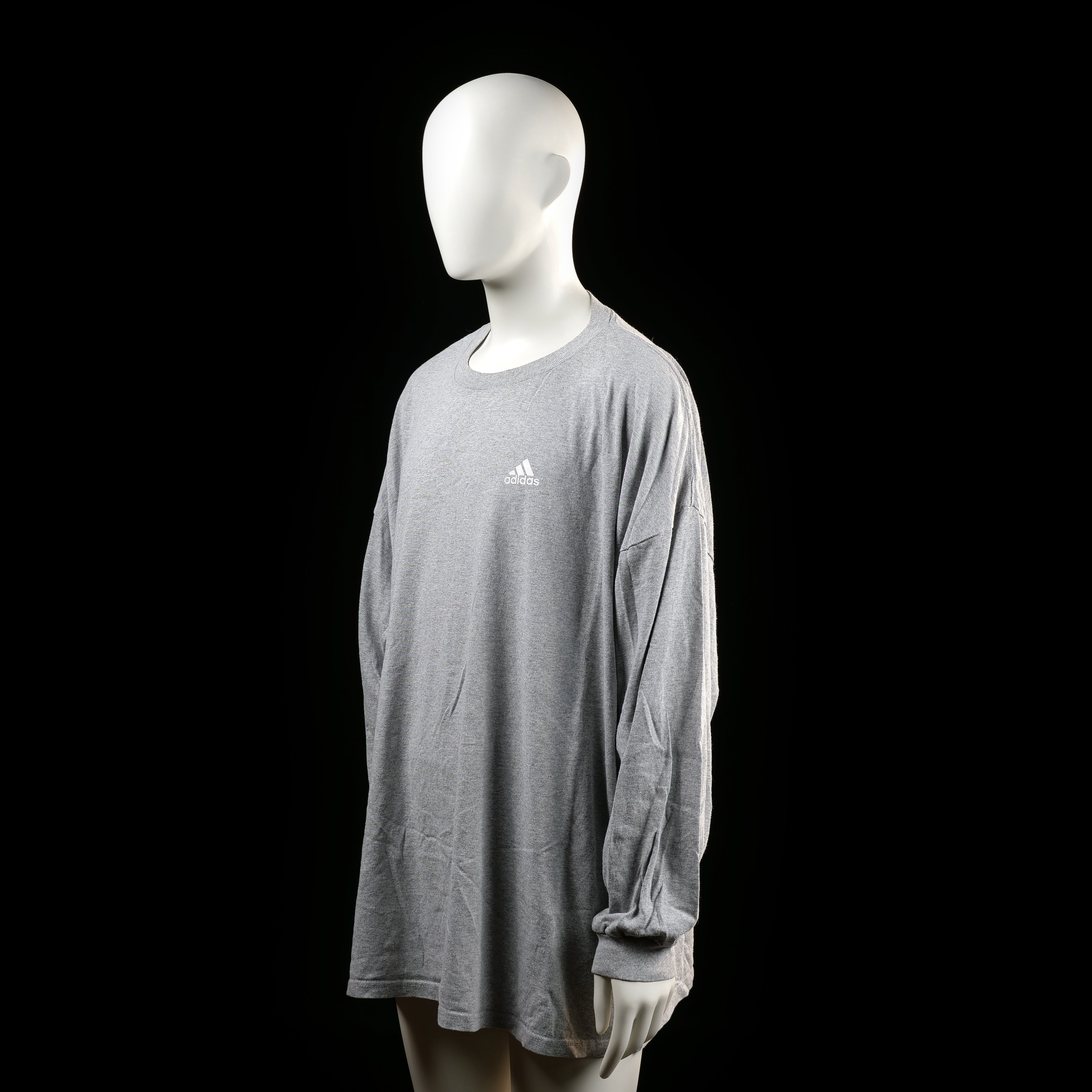 Adidas - long-sleeve top - Gray - (Storlek: 3XL)