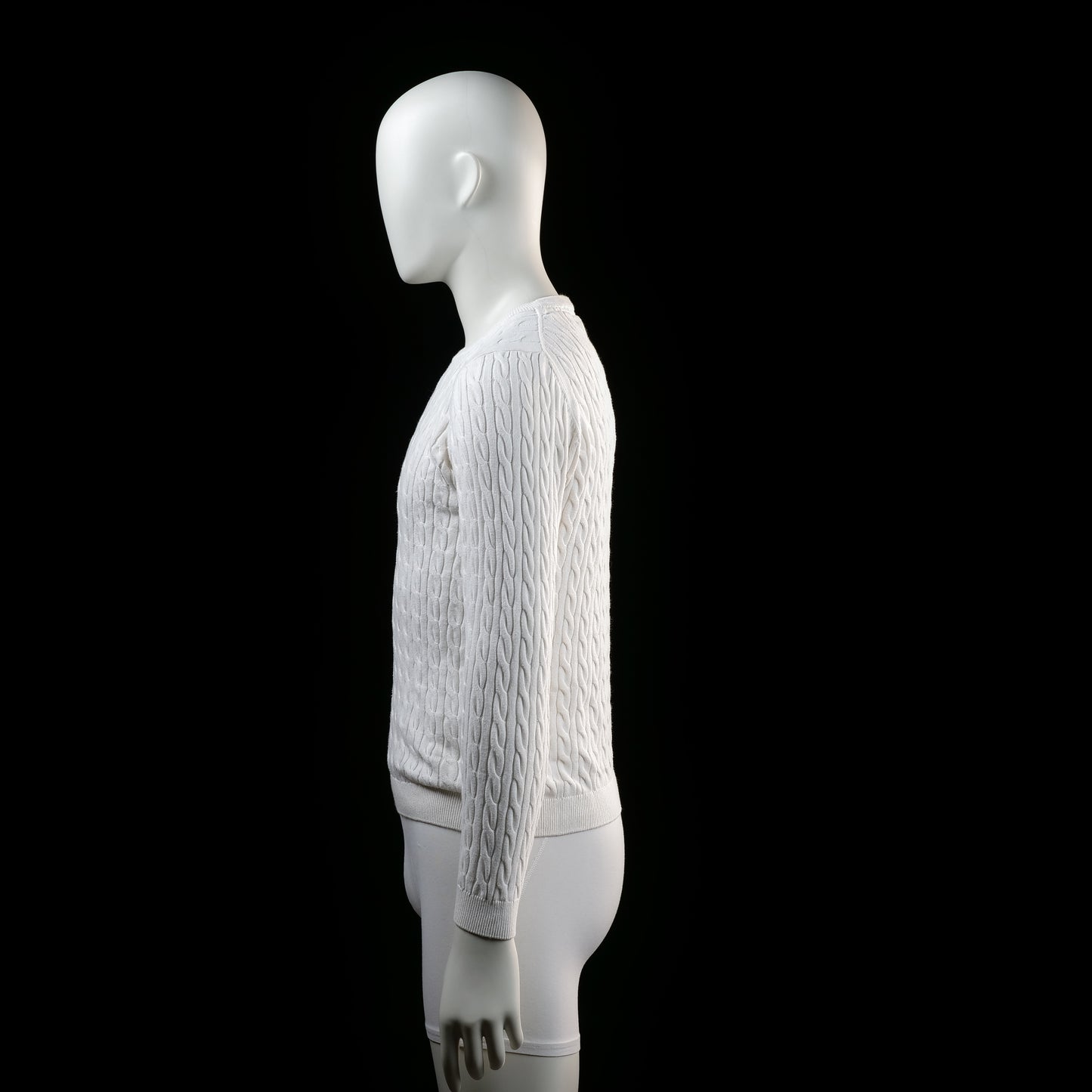 Basic You - sweater - White - (Storlek: M)