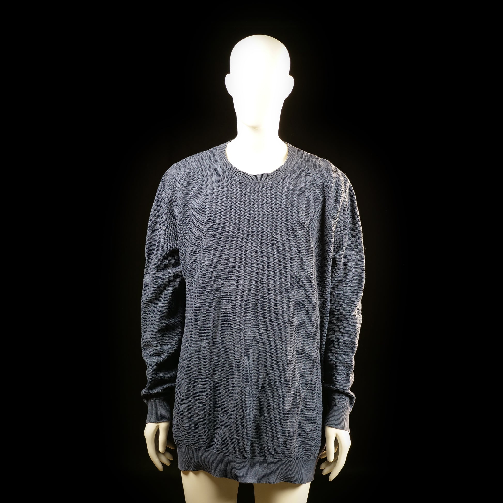 Dressmann - sweater - Charcoal - (Storlek: 4XL)