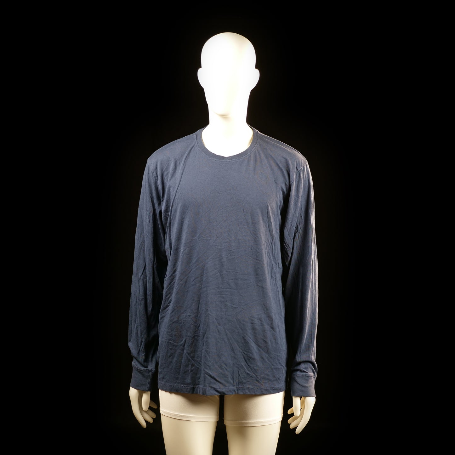 Kappahl - long-sleeve top - Navy - (Storlek: L)
