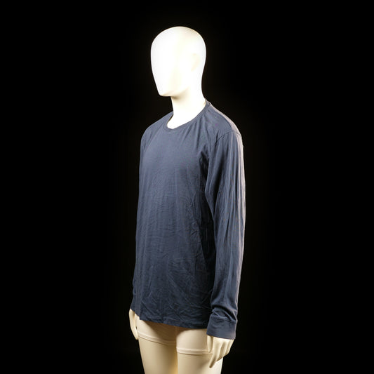 Kappahl - long-sleeve top - Navy - (Storlek: L)