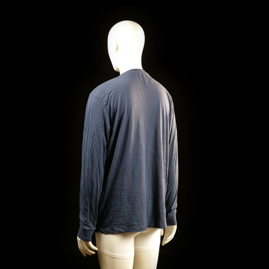 Kappahl - long-sleeve top - Navy - (Storlek: L)