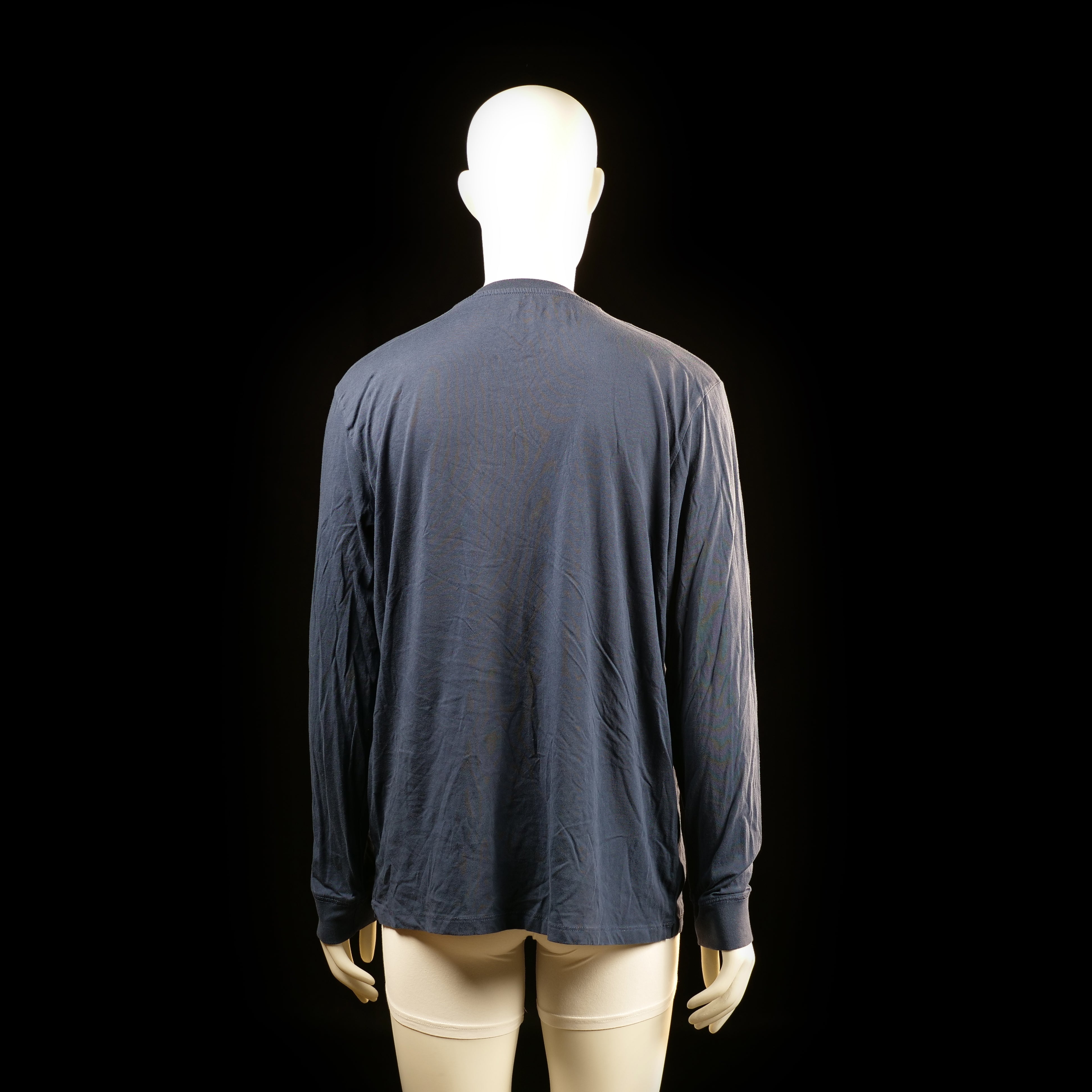 Kappahl - long-sleeve top - Navy - (Storlek: L)
