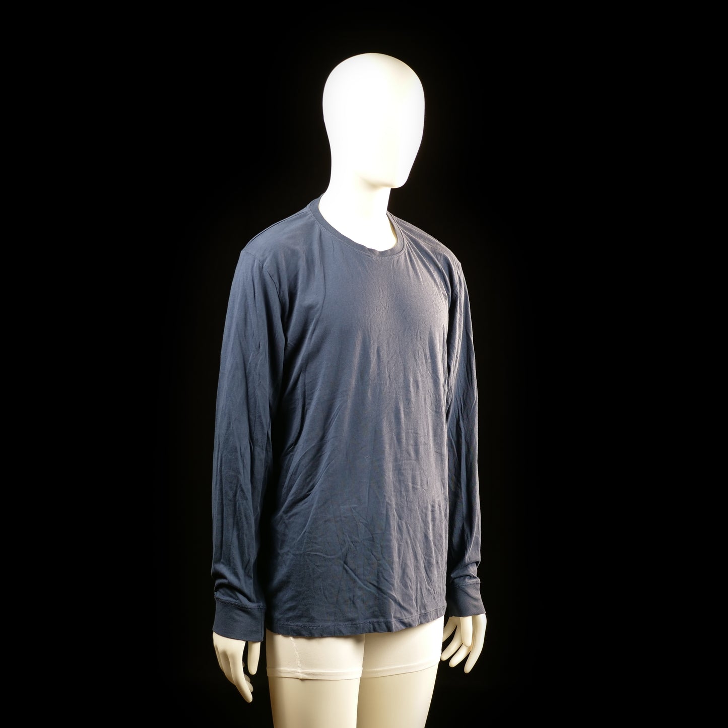 Kappahl - long-sleeve top - Navy - (Storlek: L)