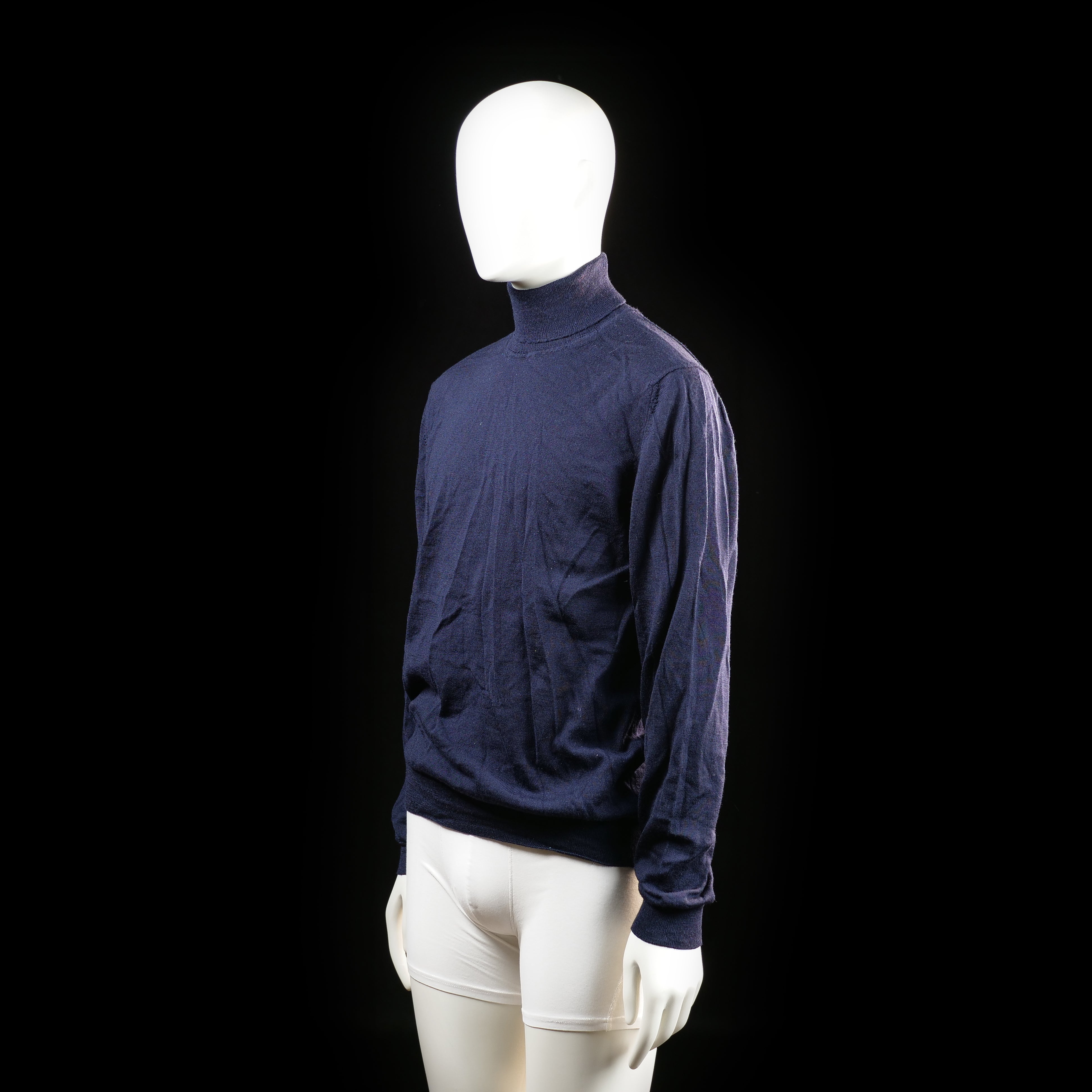 Olymp - turtleneck - Navy - (Storlek: L)