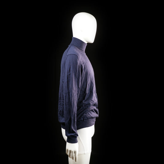 Olymp - turtleneck - Navy - (Storlek: L)