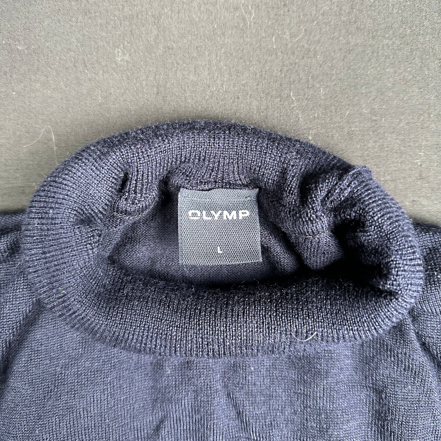 Olymp - turtleneck - Navy - (Storlek: L)