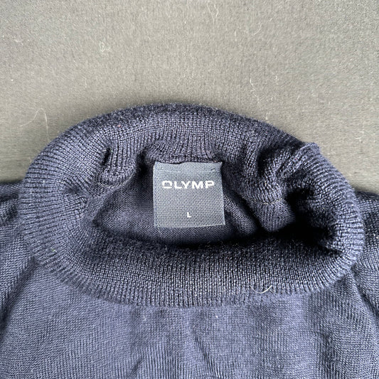 Olymp - turtleneck - Navy - (Storlek: L)