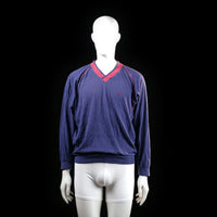 Wolsey - sweatshirt - Navy, Red - (Storlek: M)