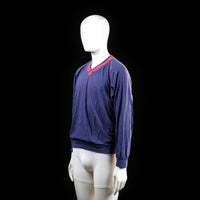 Wolsey - sweatshirt - Navy, Red - (Storlek: M)