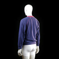 Wolsey - sweatshirt - Navy, Red - (Storlek: M)