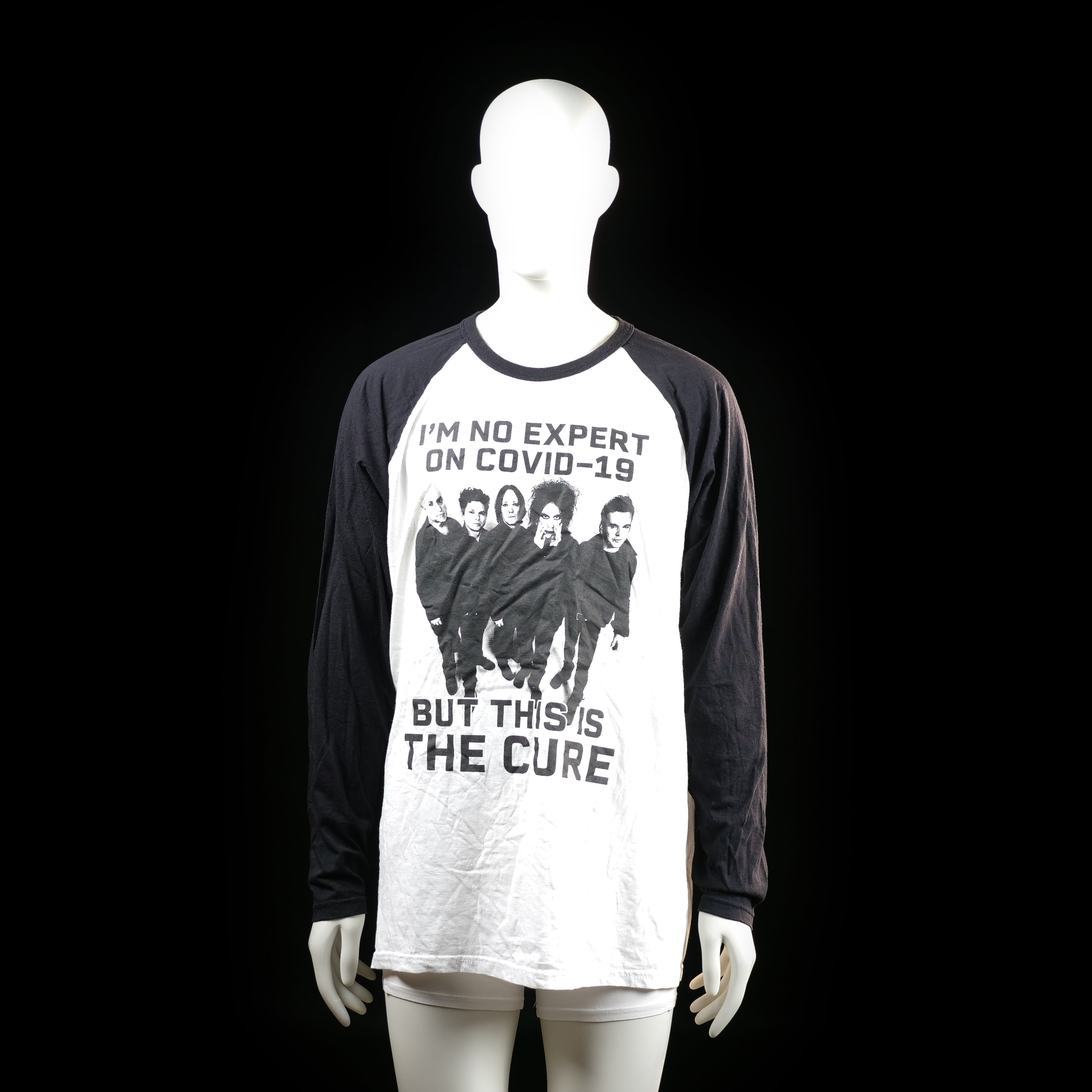 Fruit Of The Loom - long-sleeve top - White, Black - (Storlek: XXL)