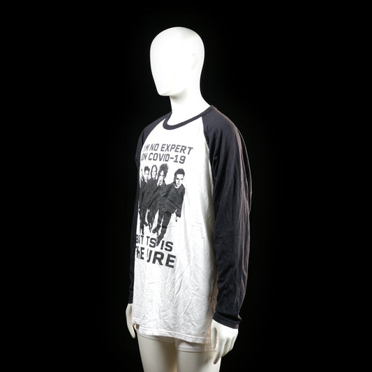 Fruit Of The Loom - long-sleeve top - White, Black - (Storlek: XXL)