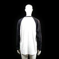 Fruit Of The Loom - long-sleeve top - White, Black - (Storlek: XXL)