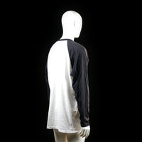Fruit Of The Loom - long-sleeve top - White, Black - (Storlek: XXL)