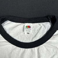 Fruit Of The Loom - long-sleeve top - White, Black - (Storlek: XXL)