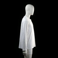 H&M - long-sleeve top - White - (Storlek: L)